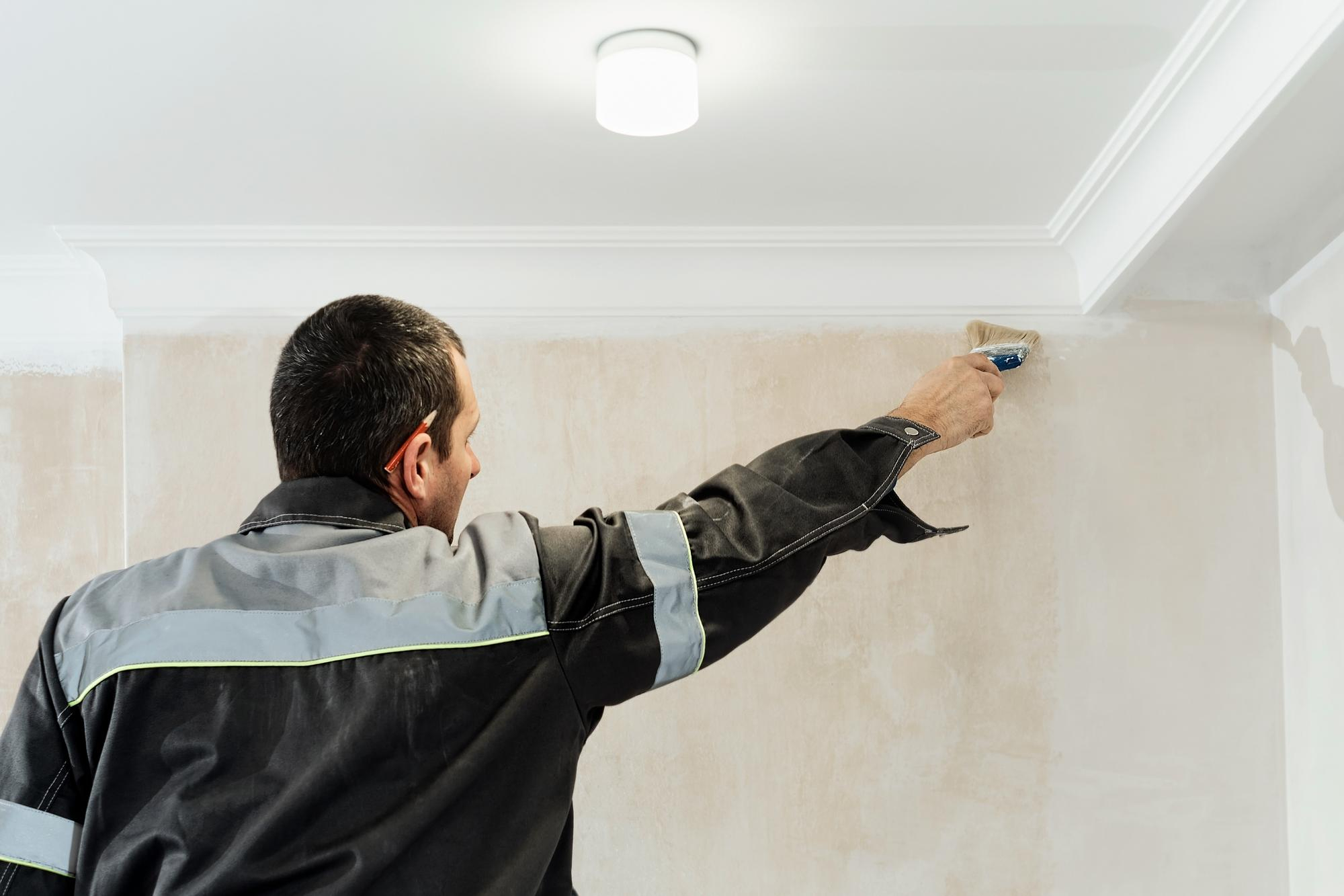 Artisan peintre - Rénovation des surfaces anciennes ou abîmées<br />
