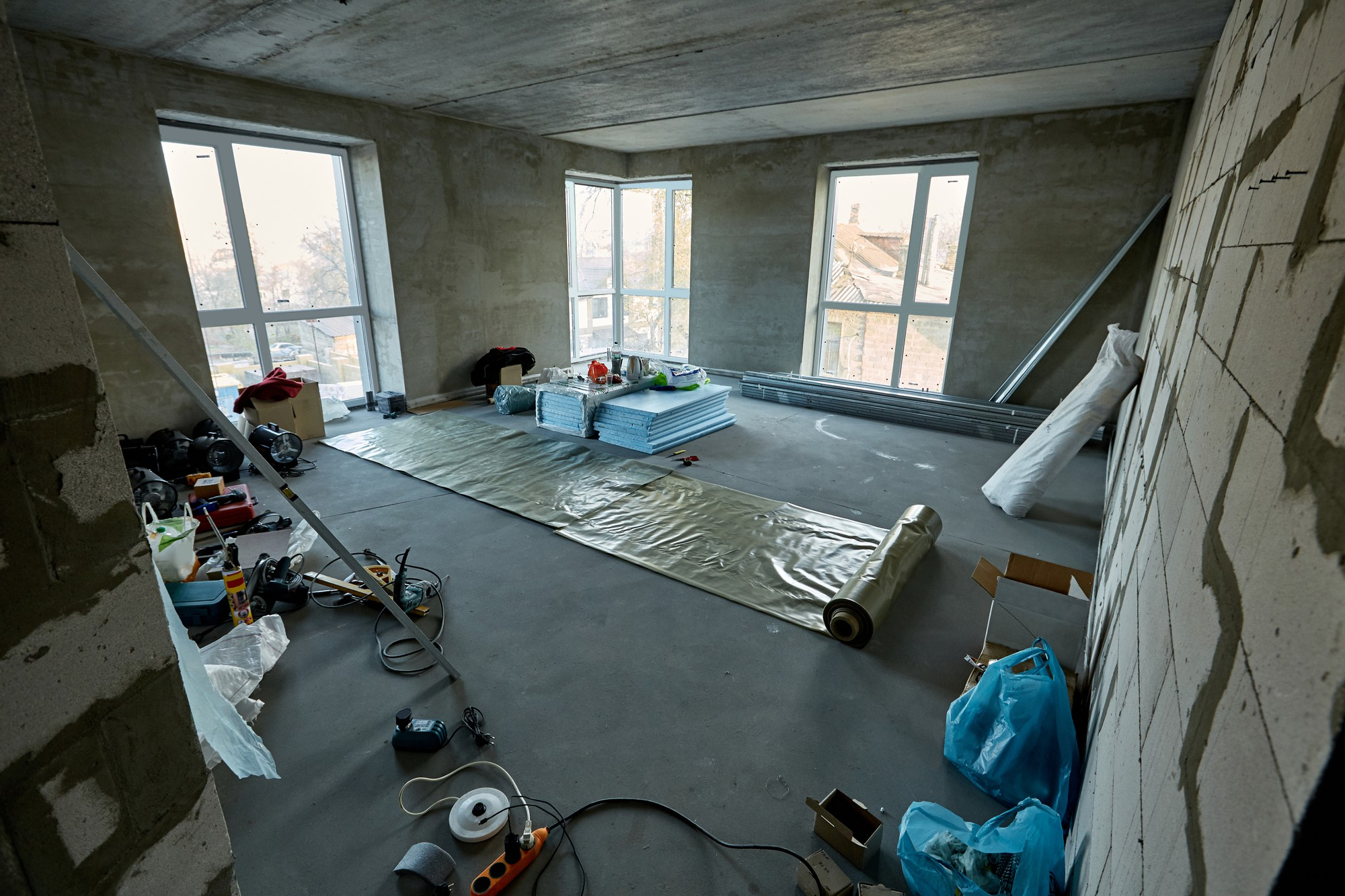 Travaux de rénovation - Pose ou remplacement de revêtements de sol